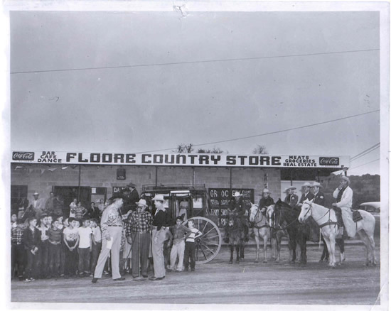 Floore's Country Store in 1942