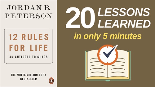 12 Rules for Life Summary (5 Minutes): 20 Lessons Learned & PDF