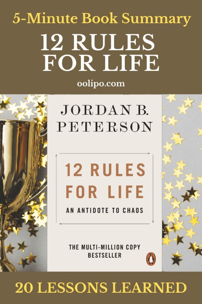 12 Rules for Life Summary (5 Minutes): 20 Lessons Learned & PDF