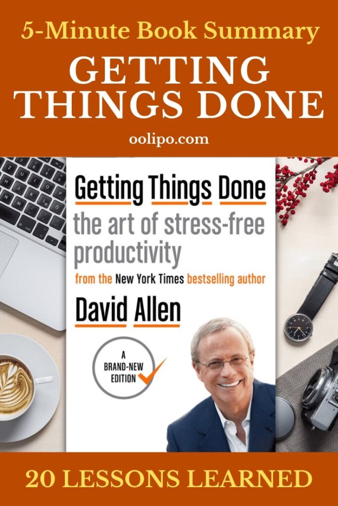 Getting Things Done Summary Pinterest