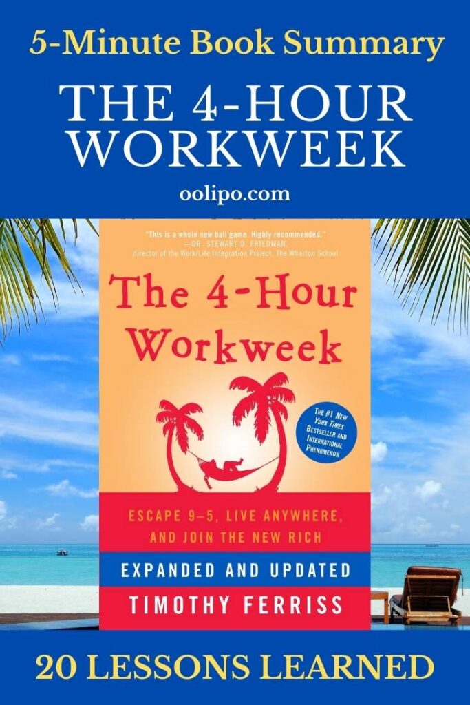 The 4-Hour Workweek Summary with PDF for Pinterest