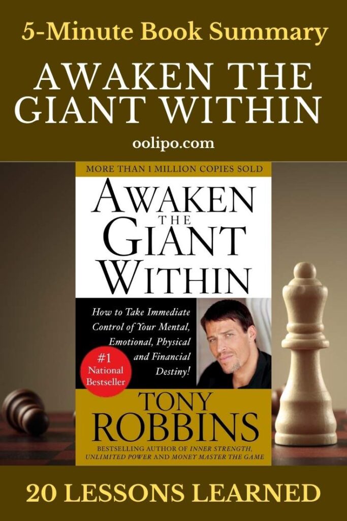 Awaken the Giant Within Summary and PDF for Pinterest