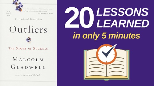 Outliers Summary (5 Minutes): 20 Lessons Learned & PDF file