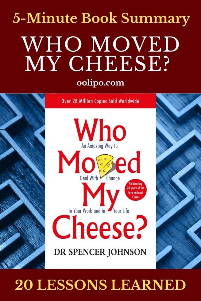 Who Moved My Cheese Summary and PDF for Pinterest