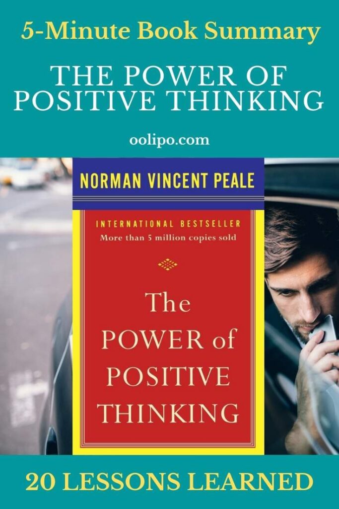 The Power of Positive Thinking Summary with PDF for Pinterest