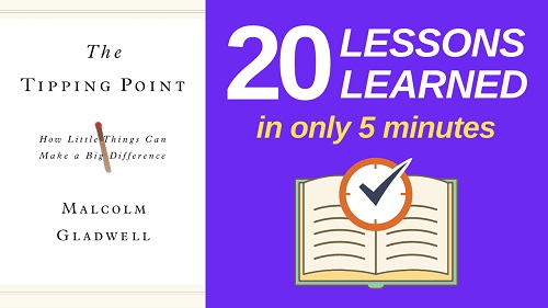 The Tipping Point Summary (5 Minutes): 20 Lessons Learned & PDF file