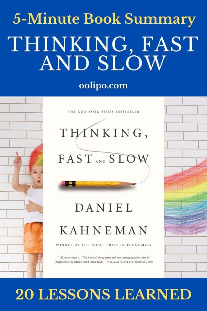 Thinking Fast and Slow Book Summary (5 Lessons)