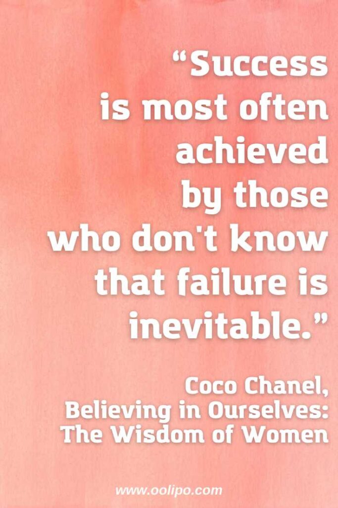 Coco Chanel quote