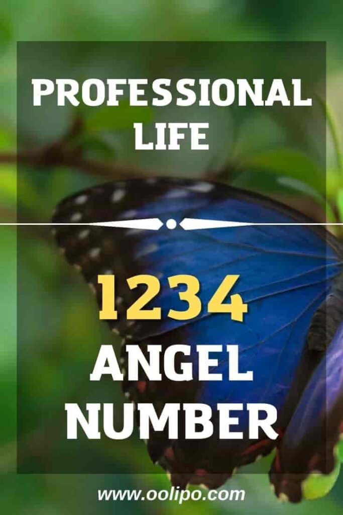 1234 Angel Number Meaning in Professional Life